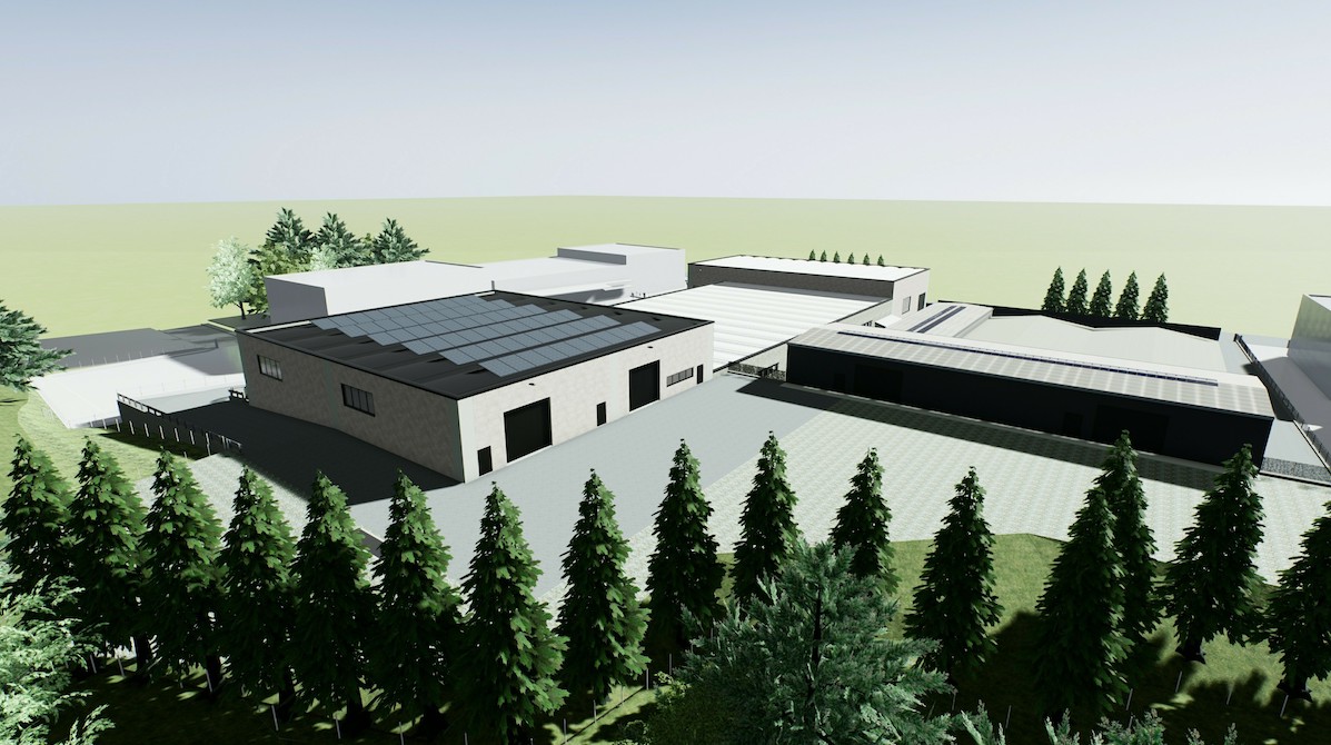 BBM Service rendering new plant 2021
