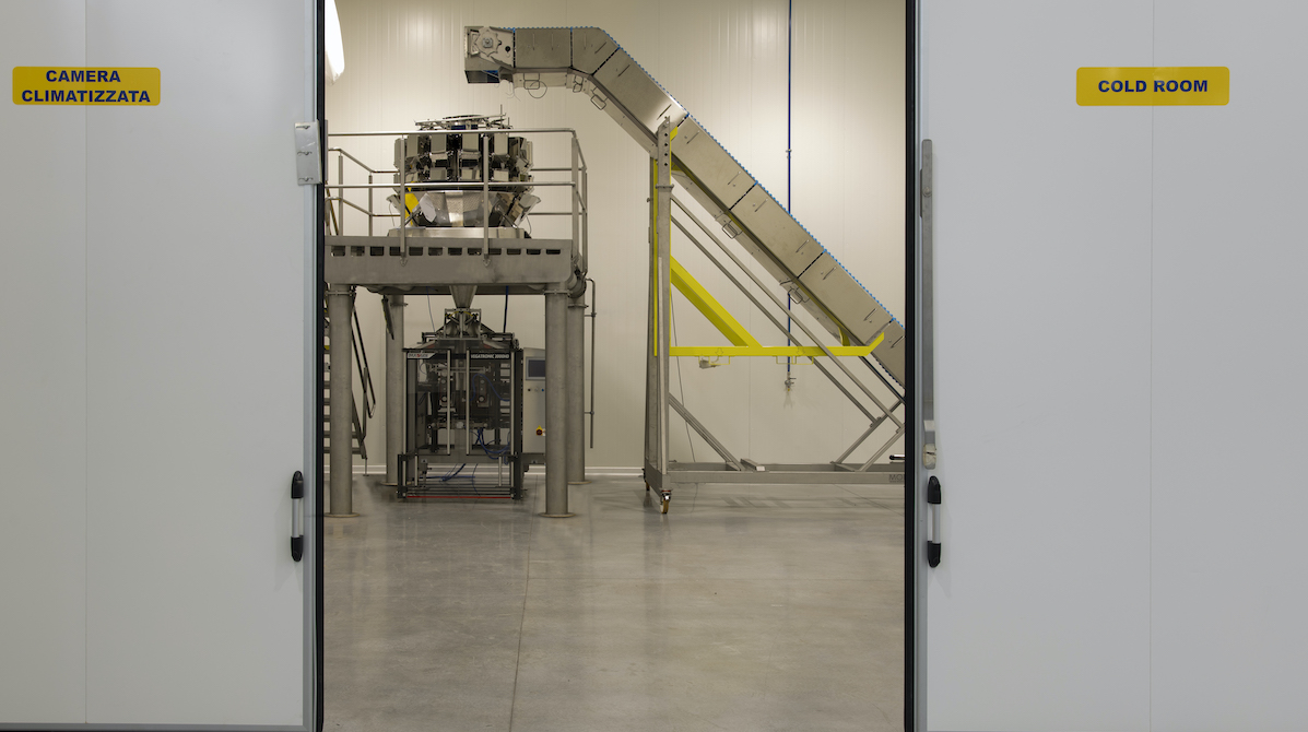 Cold-room designed to simulate production environments in which the machinery will operate.