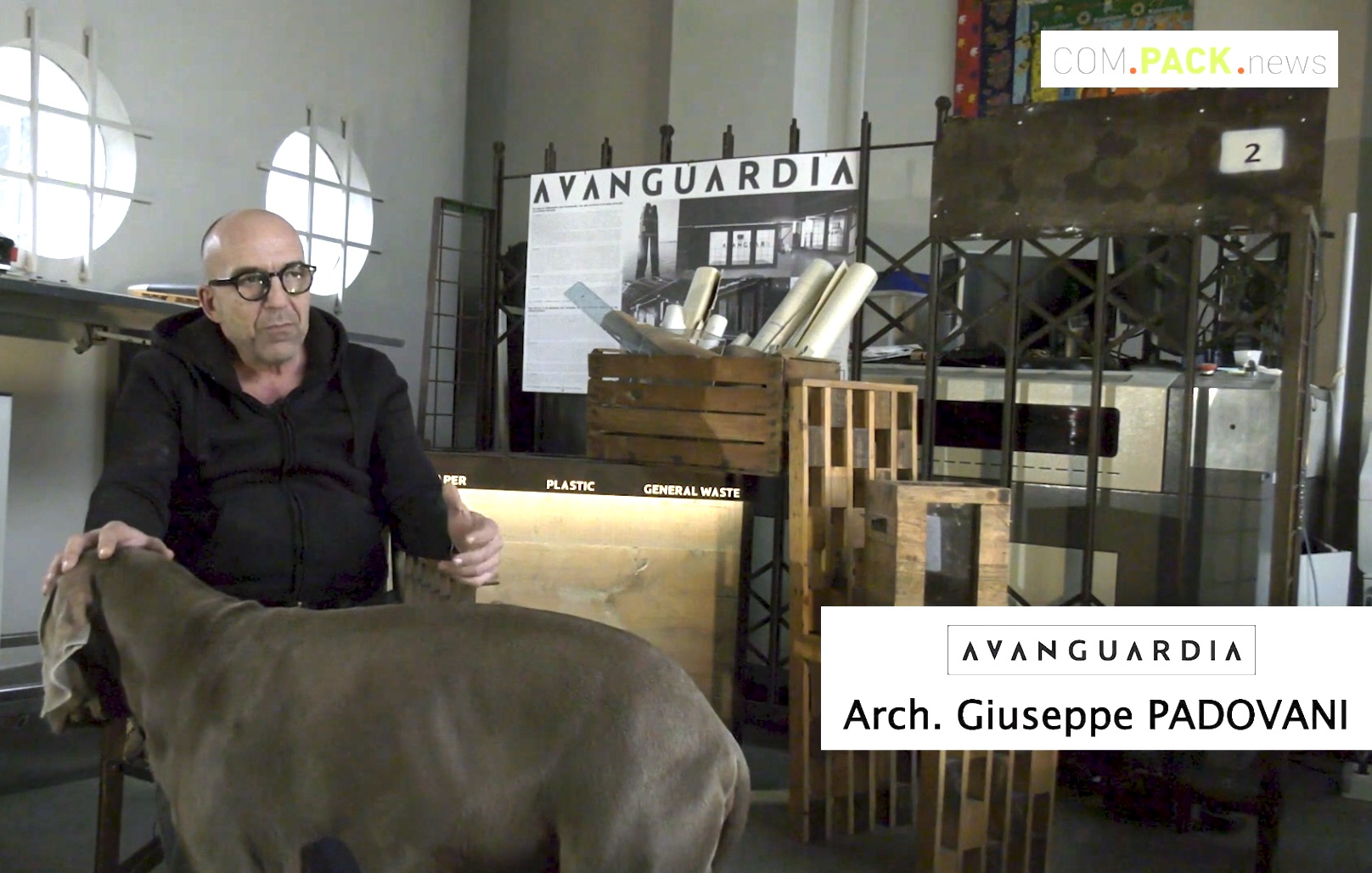 Giuseppe Padovani, architetto, upcycling, Torino