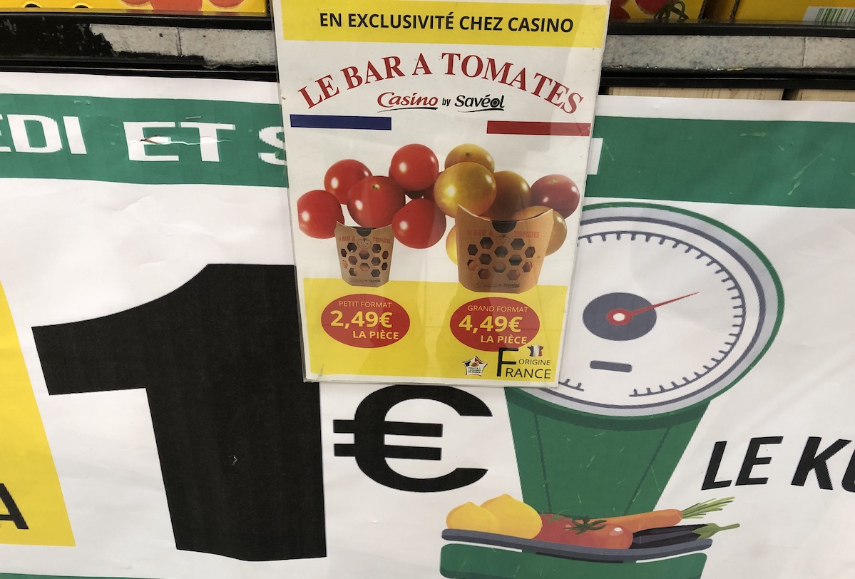 Savéol Casino ortofrutta le bar à tomates