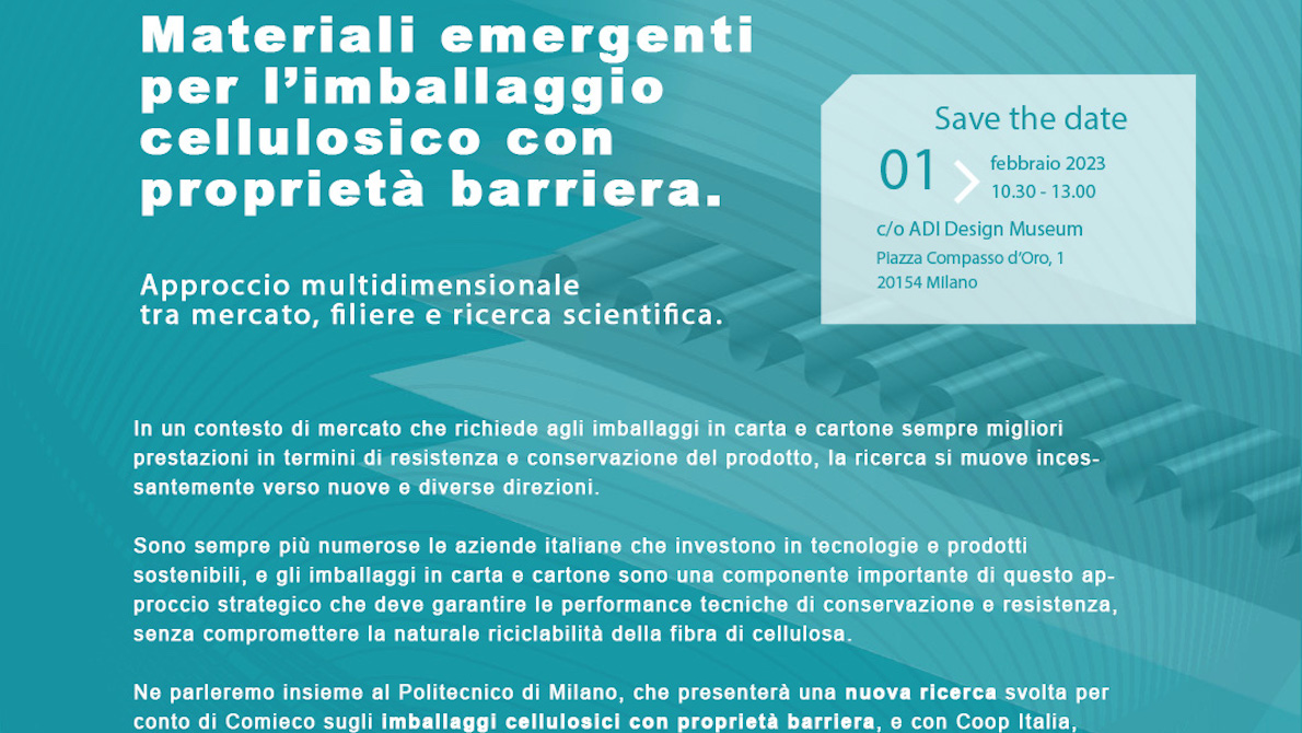 Seminario Comieco su materiali effetto barriera