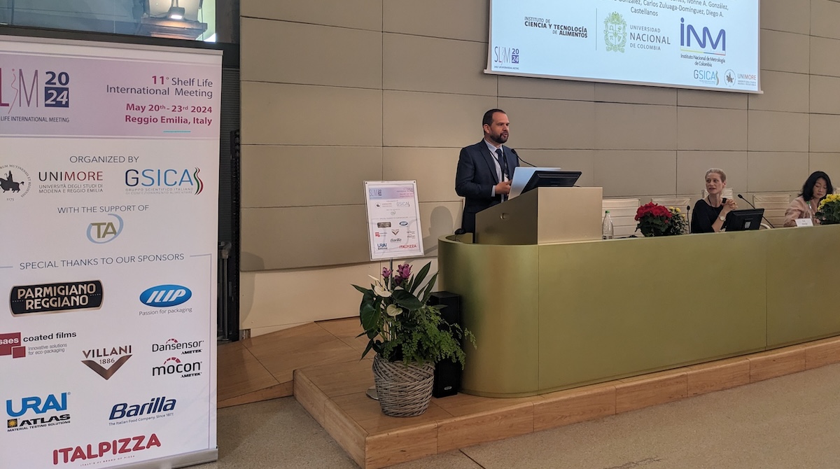 Carlos Fuenmayor dell'Universidad de Colombia tiene la sua relazioen a SLIM 2024