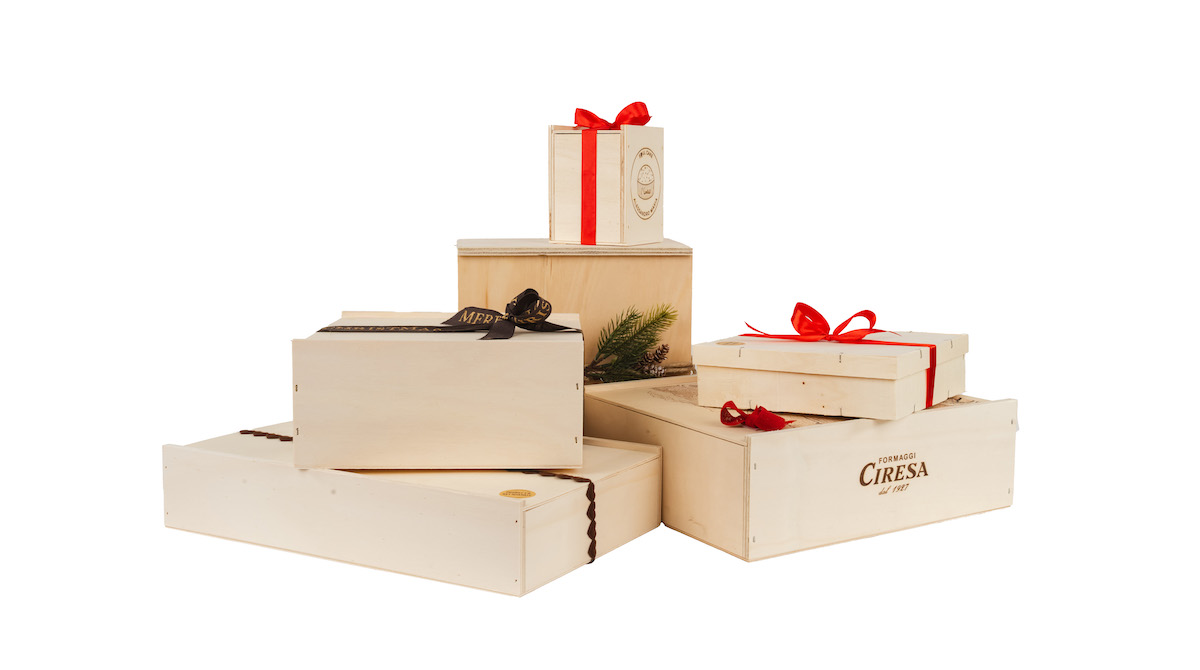 Delloca wood packaging Natale 2024