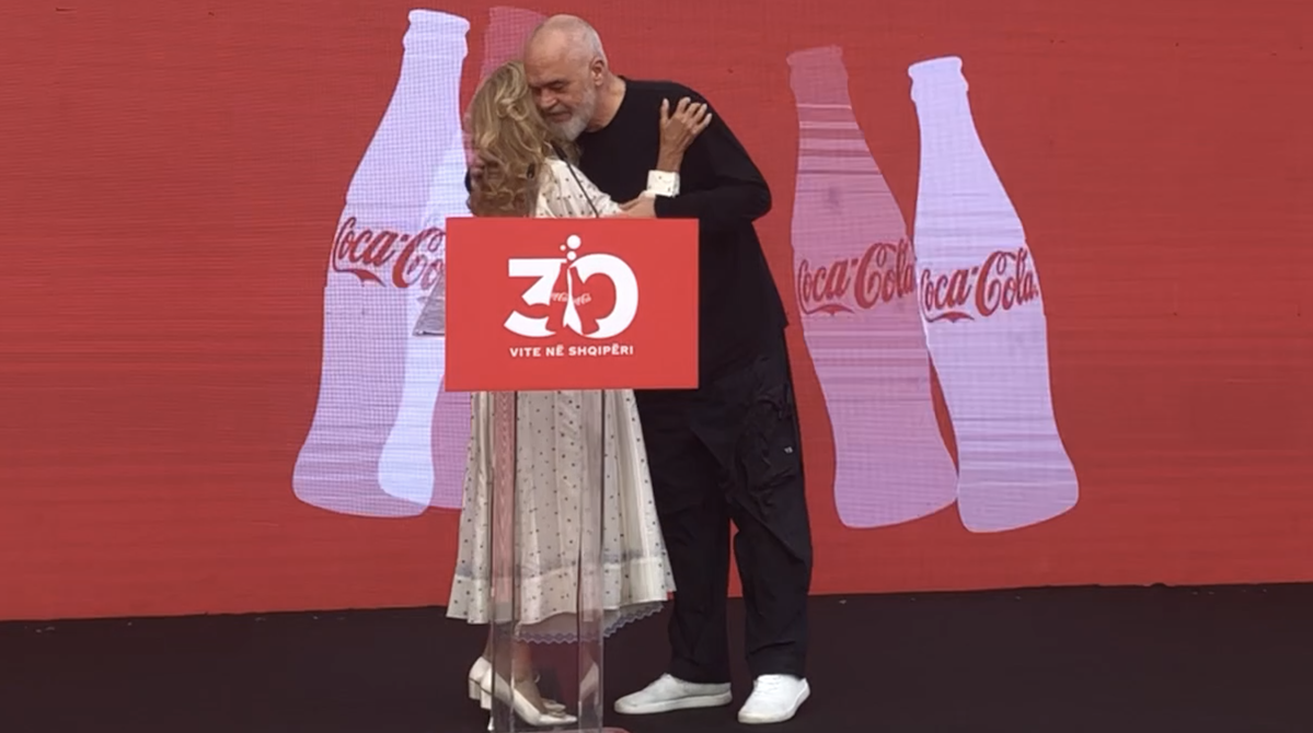 Edi Rama e Maria Cristina Elmi Busi Ferruzzi