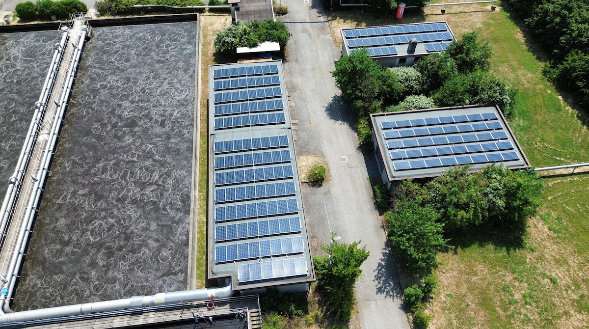 Gruppo CAP impianto di Cassano dAdda ciclo idrico e solare