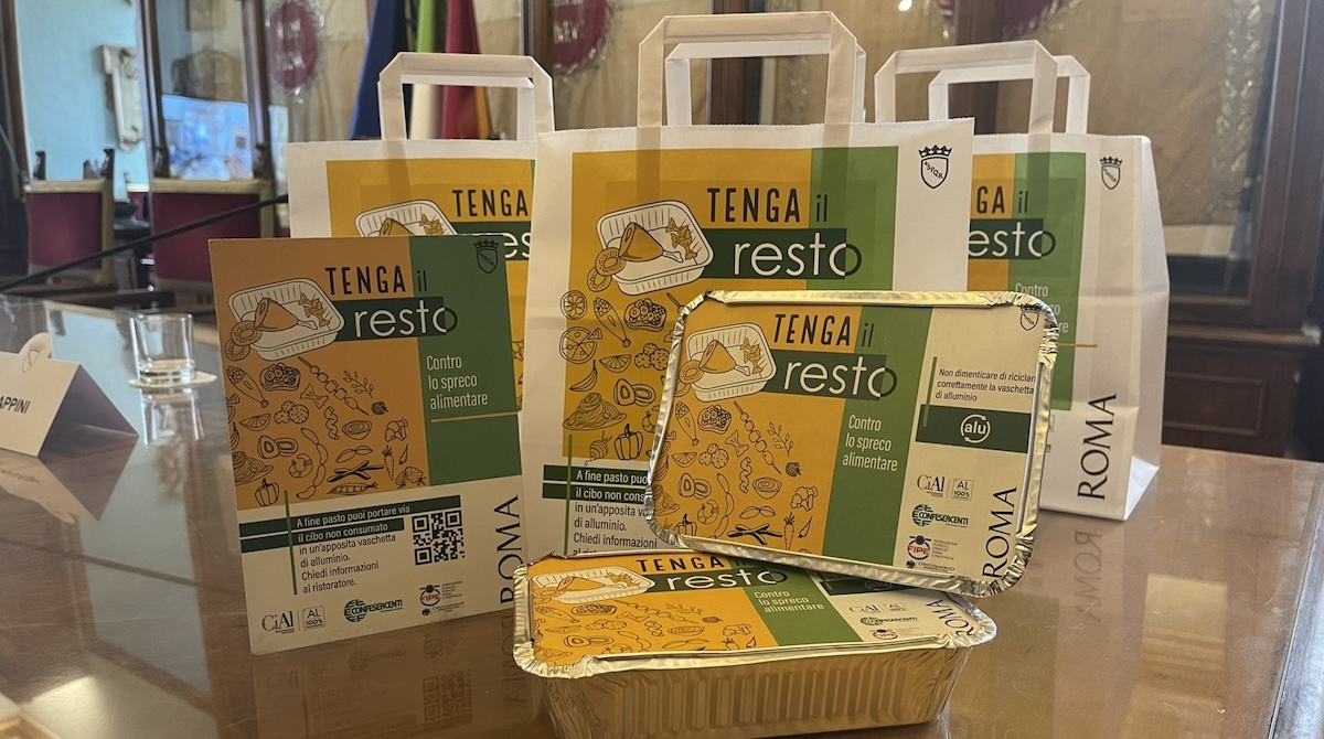 Tenga il Resto CIAL vaschette alluminio