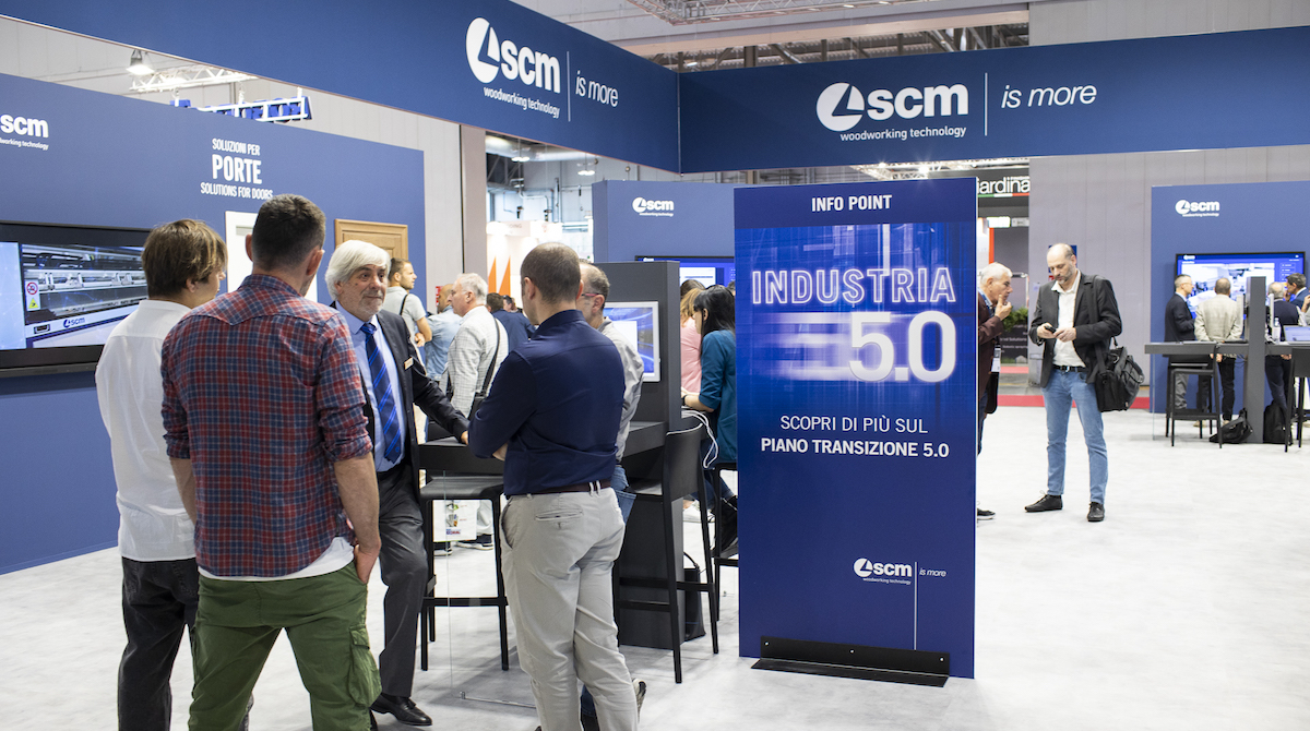 Industry 5.0 corner of SCM Group at Xylexpo 2024