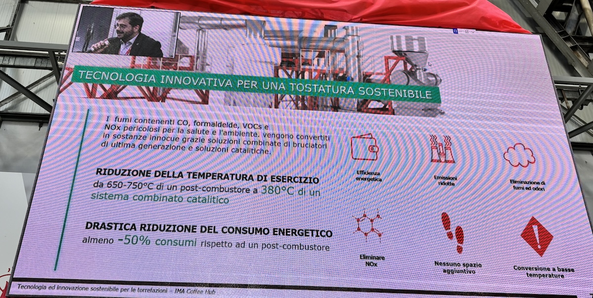 Michelangelo Parro, Head of Product Management di IMA Petroncini e Sales Area Manager di IMA Coffee Hub