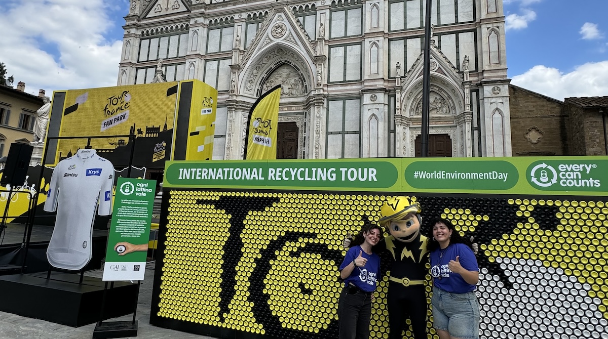 Tour de France 2024 - progetto Ogni Lattina Vale