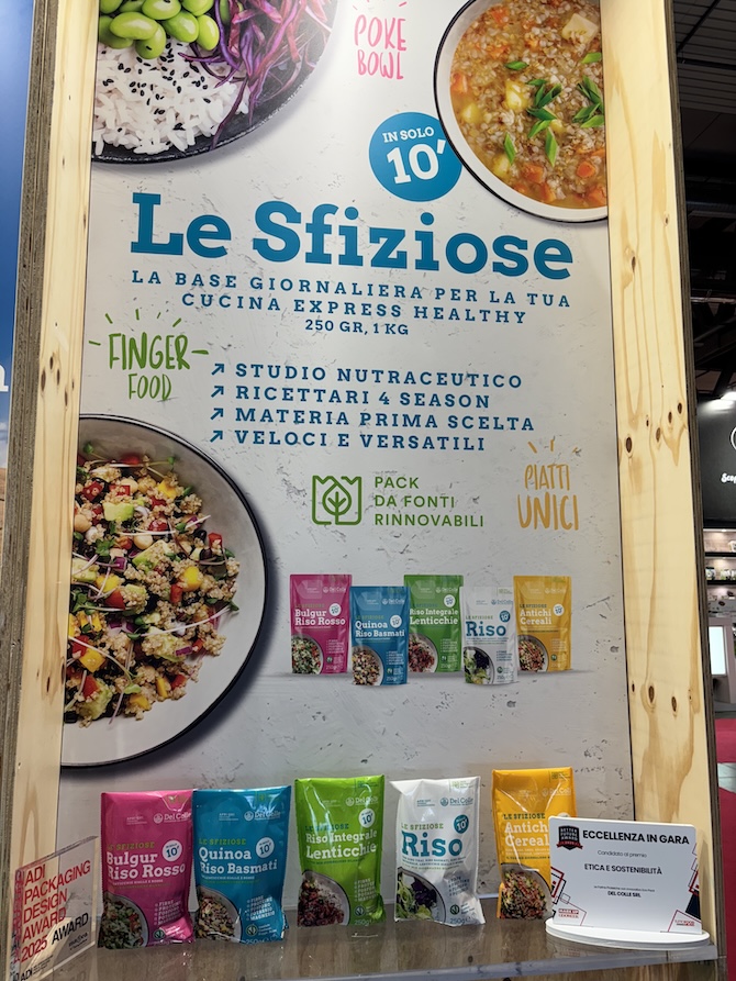 Due premi a Del Colle per il packaging