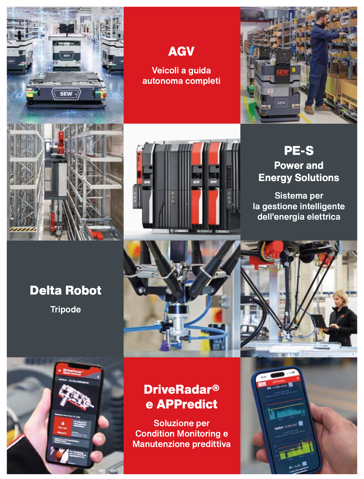 SEW-EURODRIVE soluzioni
