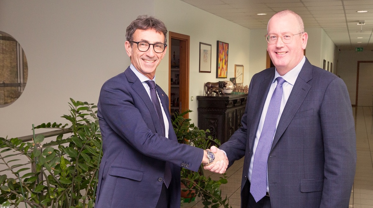 Valerio Soli insieme a Joe Hoff di AST