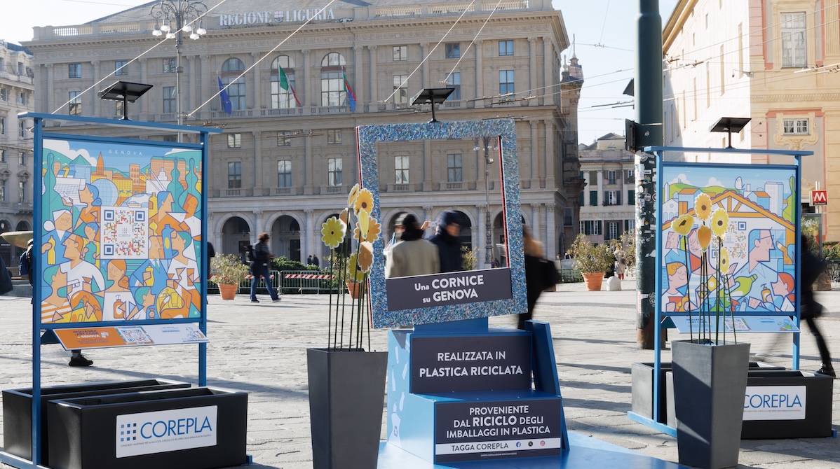 Corepla Italia in cornice Corepla