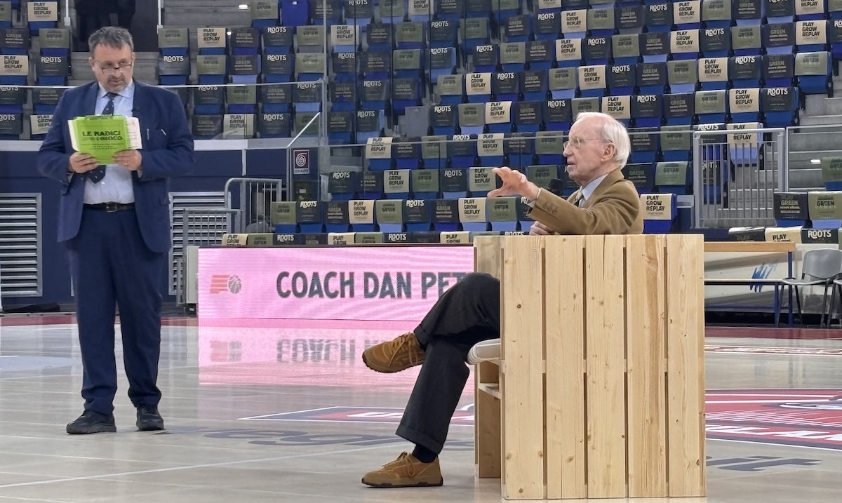 Sebastiano cerullo Conlegno e Dan Peterson