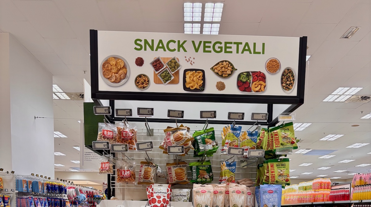 Snack a base di verdure