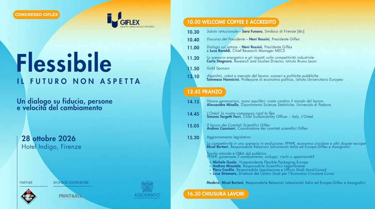 Il programma provvisorio del congresso Giflex